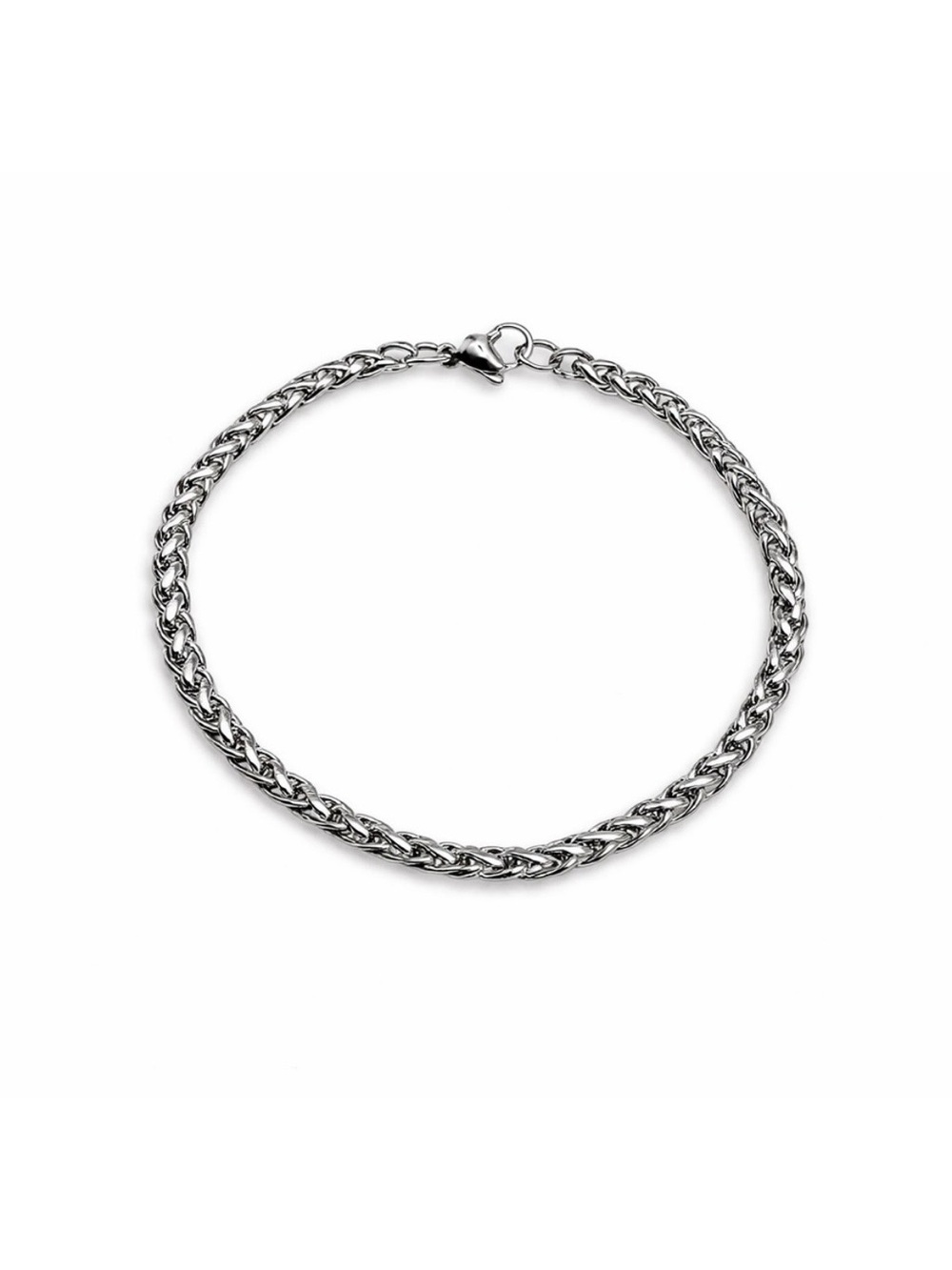2.8mm | Silver | Wheat Chain Bracelet